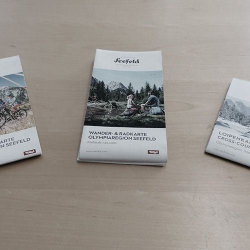 Seefeld outdoor maps summer and winter