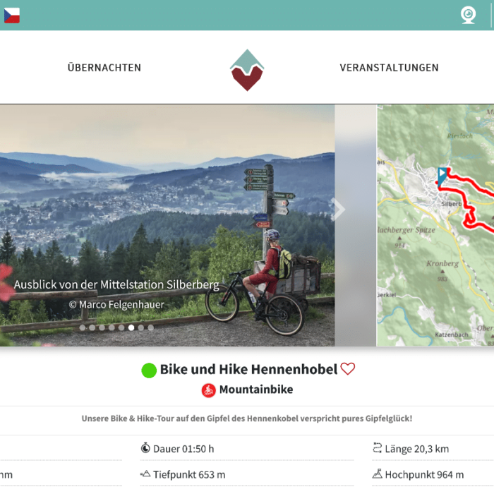 Mountainbike-Tour-Bodenmais